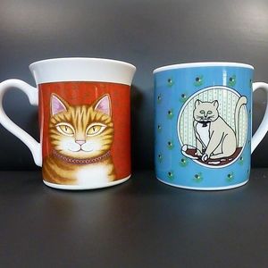 CAT MUGS  HALLMARK